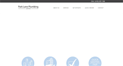Desktop Screenshot of parklaneplumbing.ca